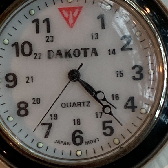 Dakota Light Up Pocket Watch with Clip - Picture 3 of 12